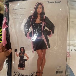 Boxer Babe Halloween Costume
